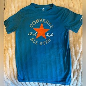 Converse boys blue t-shirt with orange star- size XL